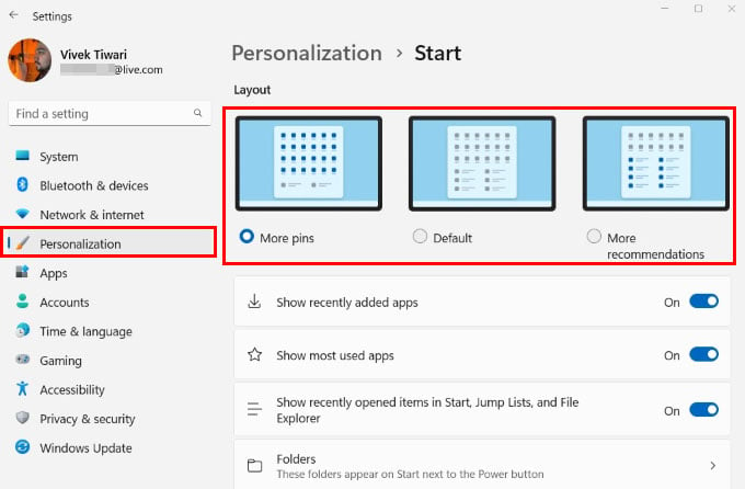 You Can Make Windows 11 Start Menu Bigger with More Icons Pinned  See How - 15