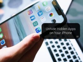 Unhide Hidden Apps on Your iPhone