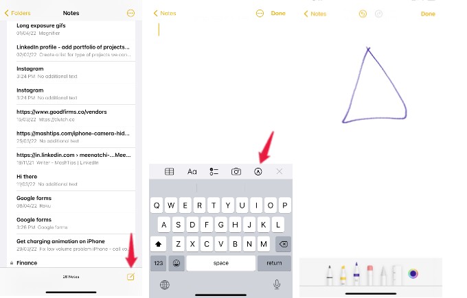 How to Draw Perfect Shapes on iPhone Over Photos and Documents - 48