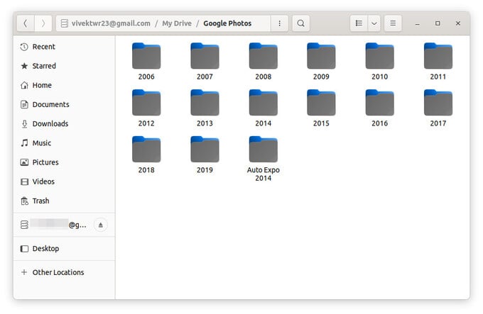 GNOME Google Drive Integration