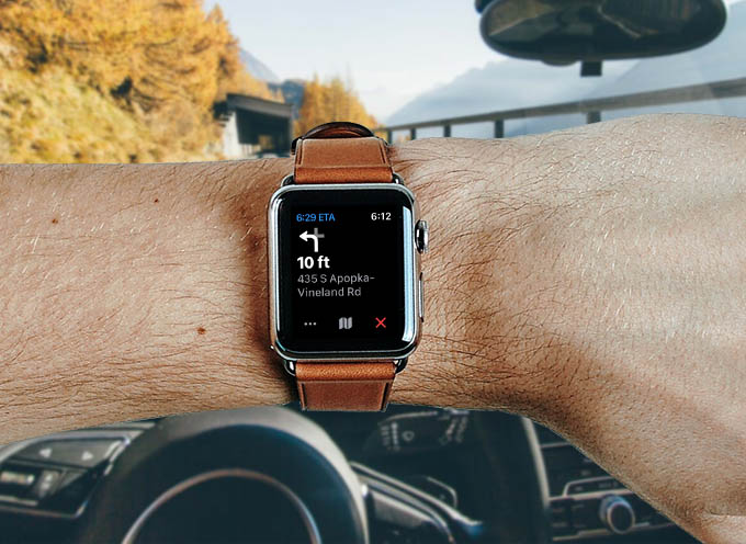 Apple Watch Turn By Turn Haptic Navigation