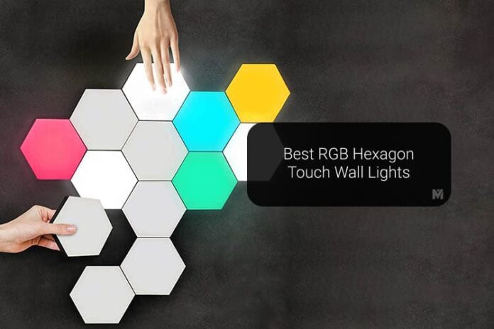 Best RGB Hexagon Touch Wall Lights