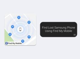 Find Lost Samsung Phone Using Find My Mobile