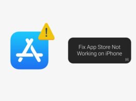 Fix App Store Not Working on iPhone