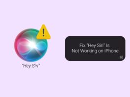 Fix “Hey Siri” Is Not Working on iPhone