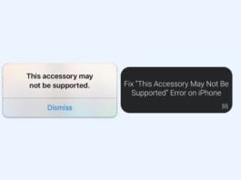 Fix This Accessory May Not Be Supported Error on iPhone