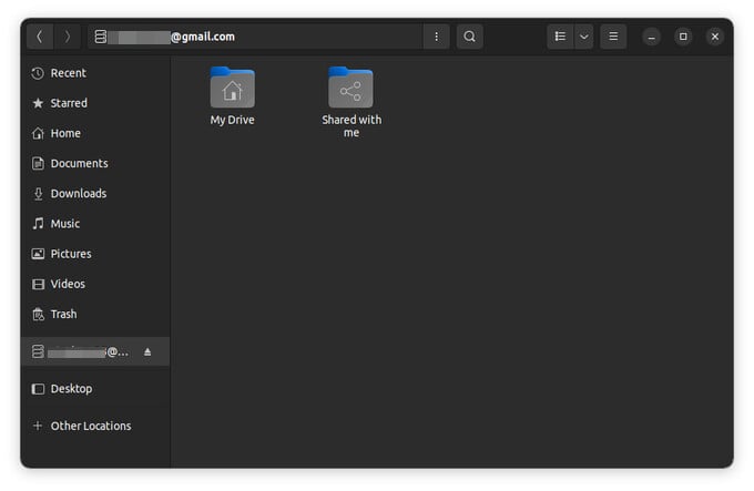 Google Drive in Ubuntu File Explorer