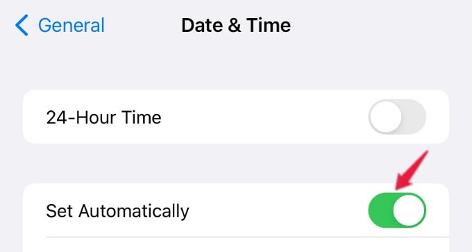 adjust date time settings