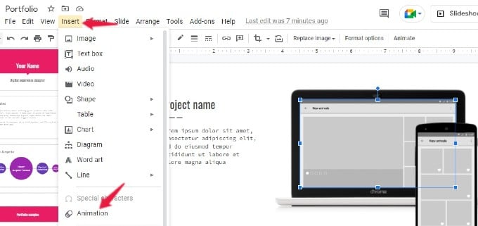 How to Add Animations on Google Slides for Texts  Objects  and Slides - 14