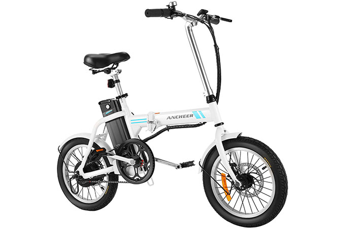 ANCHEER 16 inch Folding Electric Bike for Adults
