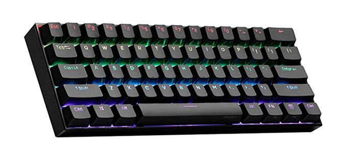 ANNE PRO 2 Wired Wireless Mechanical Keyboard Gateron Brown Switch