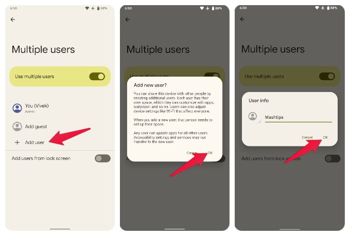 How to Add Multiple Users and Work Profile on Android - 77