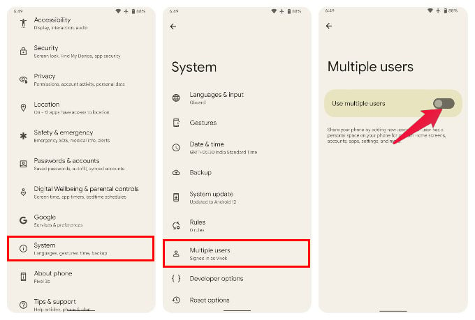 How to Add Multiple Users and Work Profile on Android - 33