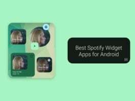 Best Spotify Widget Apps for Android