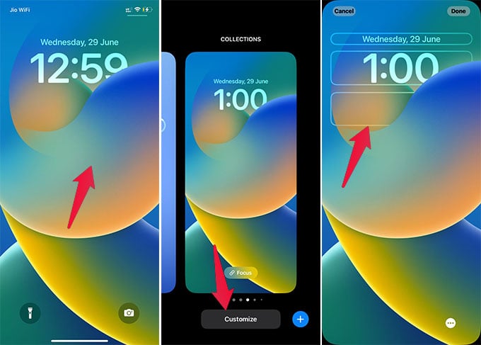 Customize iPhone Lockscreen and Add Widgets