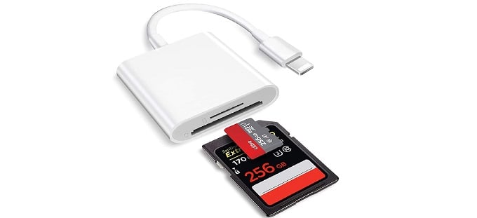 Desoficon MFi Certified iPhone SD Card Reader