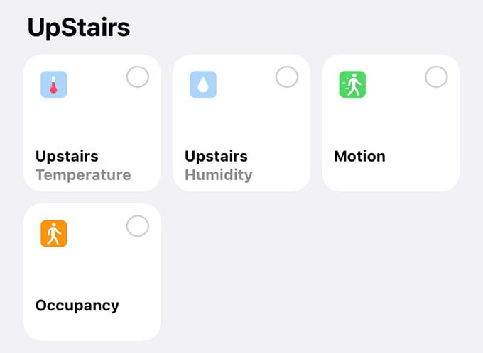 Ecobee Premium Thermostat Sensors in HomeKit