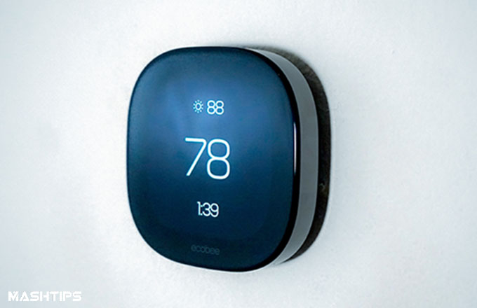 Ecobee Smart Thermostat Premium Inactive Screen