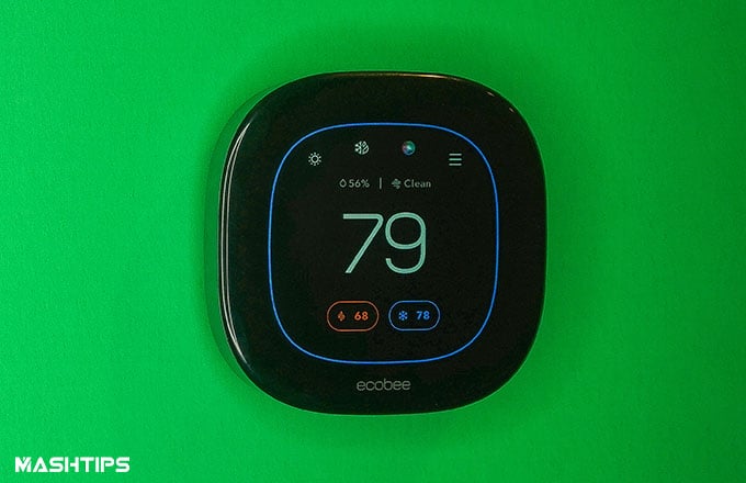 Ecobee Smart Thermostat Premium Review  Best Thermostat for Apple HomeKit Users  - 5