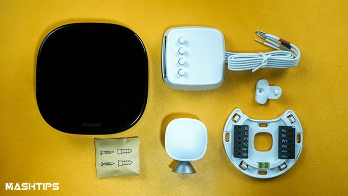 Ecobee Smart Thermostat Premium Whats in the Box