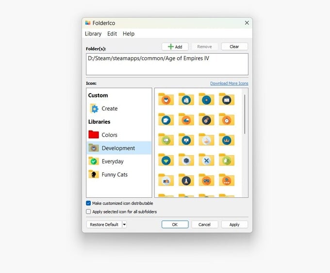 FolderIco icons