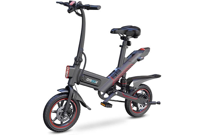 Gyroor C3 Folding Electric Bike for Adults Teens