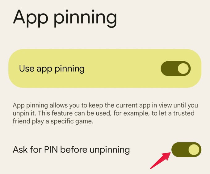 How to Use Android App Screen Pinning to Protect Your Privacy - 30