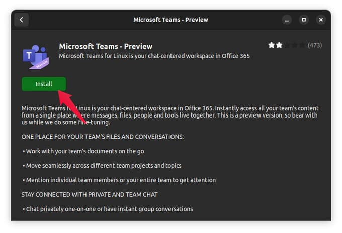 How to Install Microsoft Teams on Ubuntu and Other Linux Distros - 6