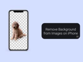 Remove Background from Images on iPhone