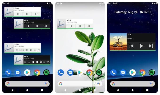 Get Beautiful Custom Spotify Widgets on Android With These Apps - 47