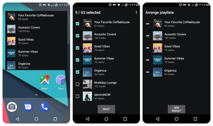 Get Beautiful Custom Spotify Widgets on Android With These Apps - 88