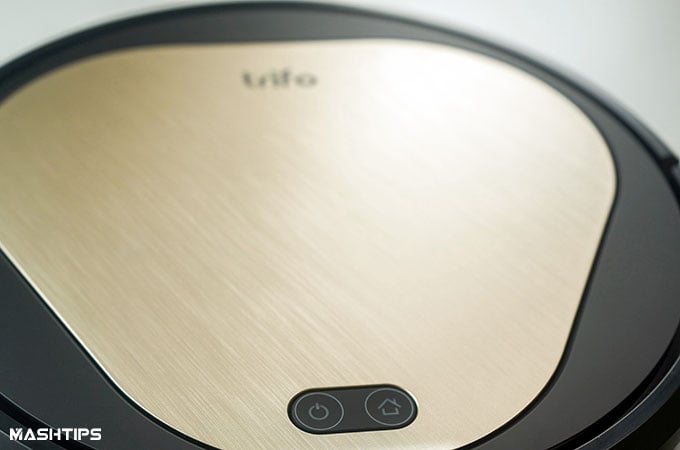 Trifo Ollie Robot Vacuum Buttons and Top Lid