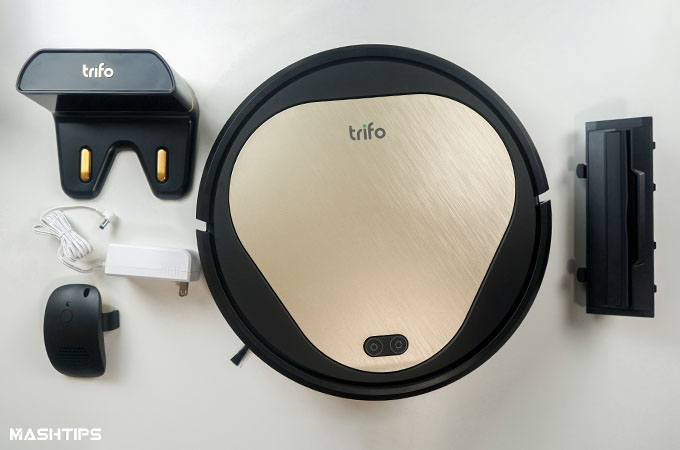 Trifo Ollie Robot Vacuum Whats in the Box