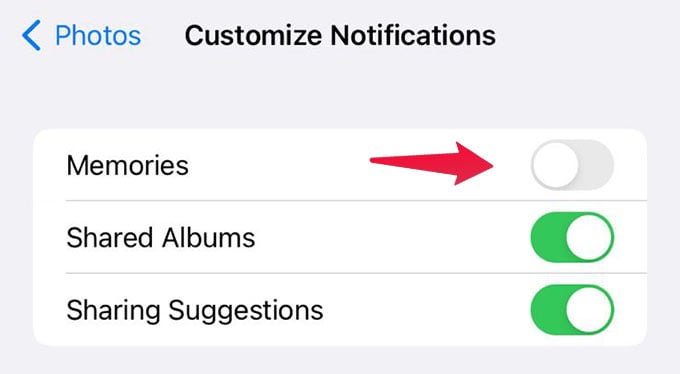 How to Turn Off Memories on iPhone Photos - 75