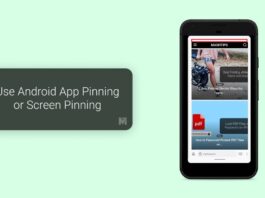 Use Android App Pinning or Screen Pinning