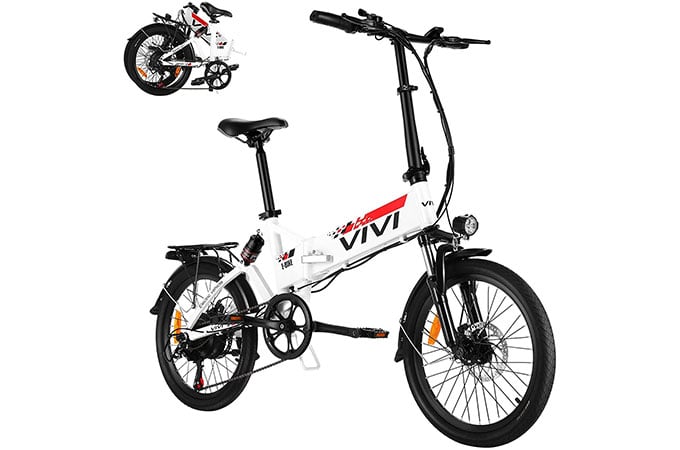 VIVI Folding Electric Bike for Adults