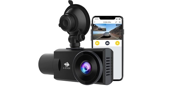 Z3 Pro Dual Dashcam for Taxis