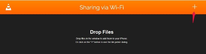 vlc player sharing files between pc and iphone