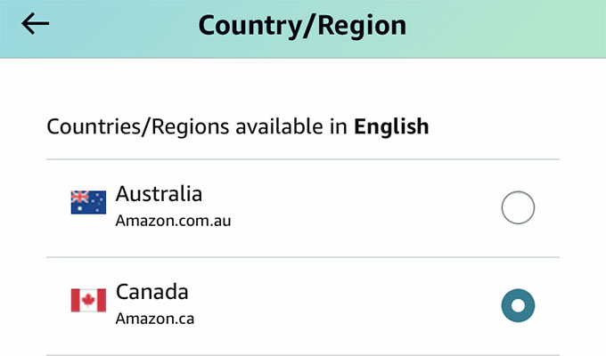 How to Change Country on Amazon Shopping App - 45