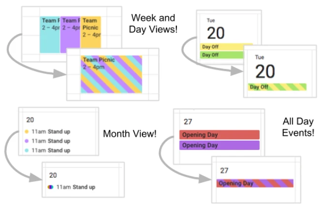 Event Merge for Google Calendar