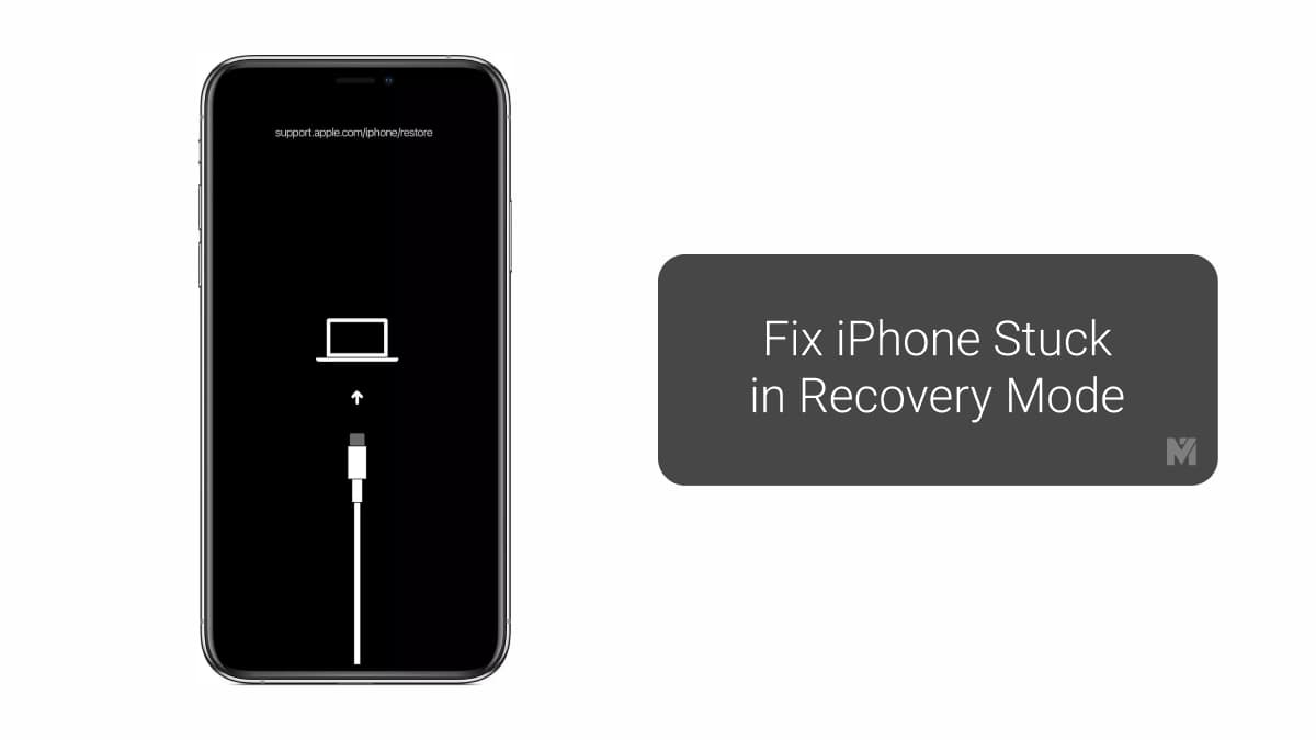 Iphone Stuck In Recovery Mode Check Out The Ways To Get Your Iphone Out Of Recovery Mode Mashtips