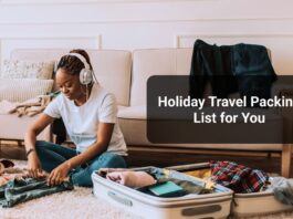 Holiday Travel Packing List for You