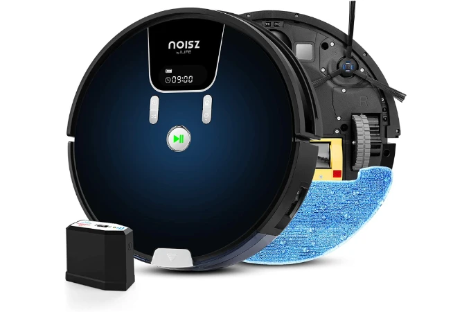 NOISZ by ILIFE S8 Pro Robot Vacuum and Mop 2 in 1