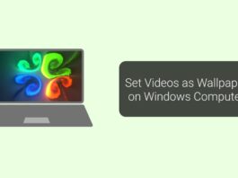 Set Videos as Wallpaper on Windows Computer