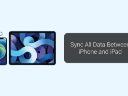 Sync All Data Between iPhone and iPad