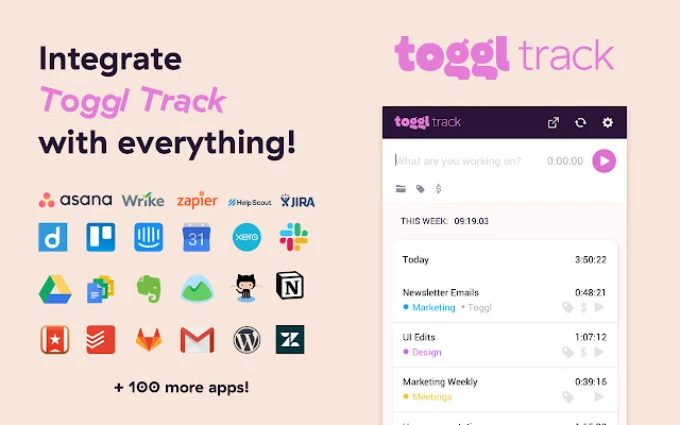 Toggl Track Productivity and Time Tracker