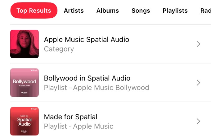 spatial audio apple music iphone