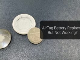 AirTag Battery Replaced But Not Working?