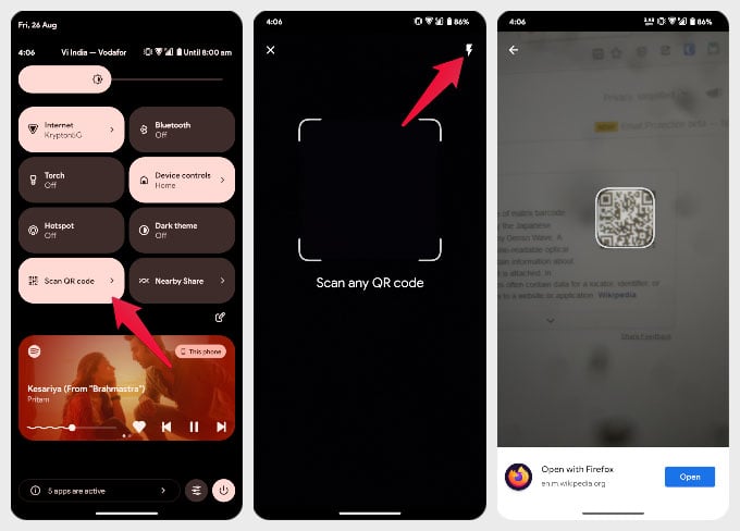How to Scan QR Code on Android 13