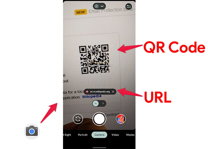 Scan QR code on any Android